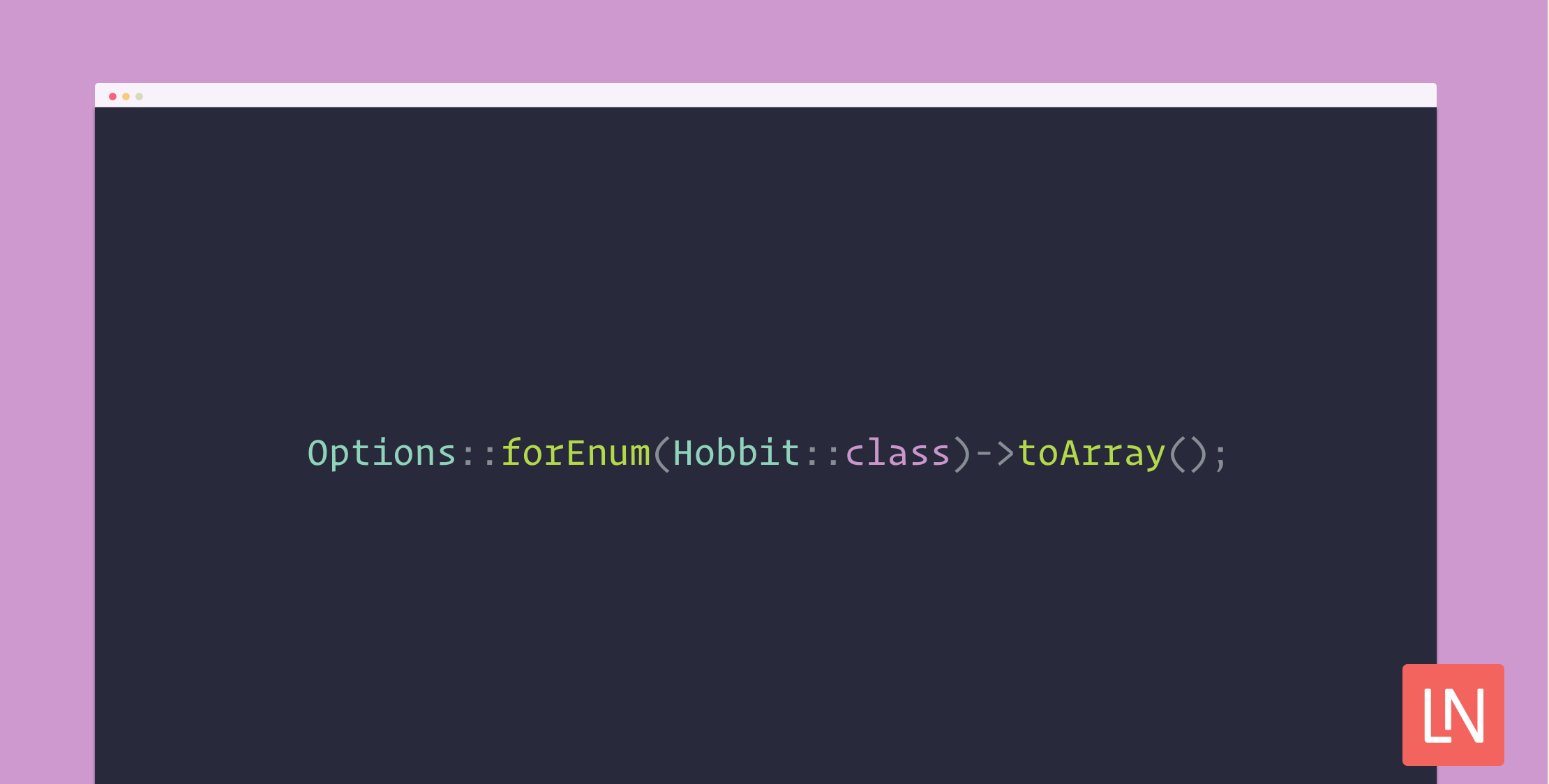 Create Select Options from Enums, Laravel Models, and more