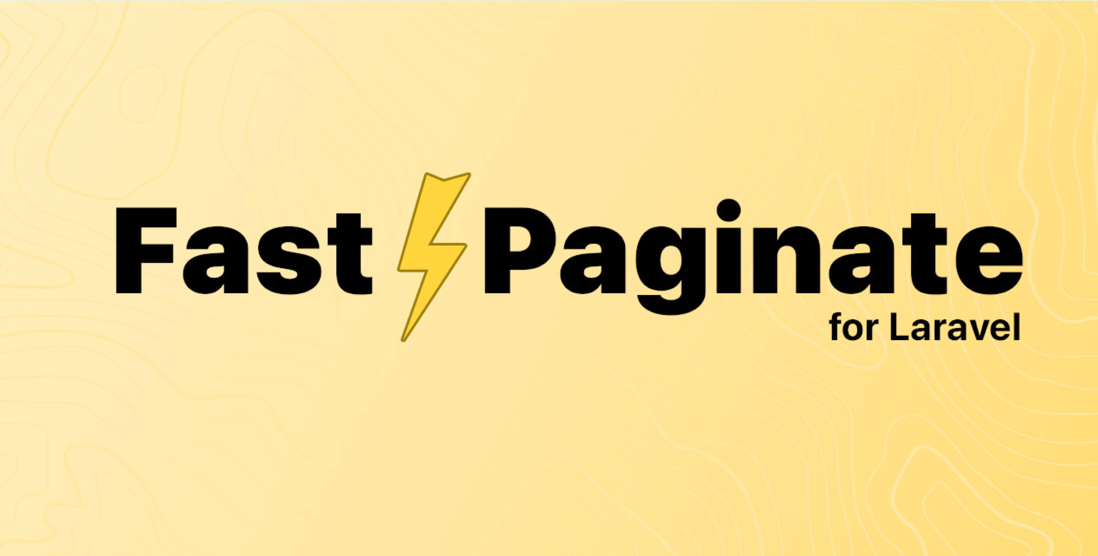 Fast Paginate for Laravel