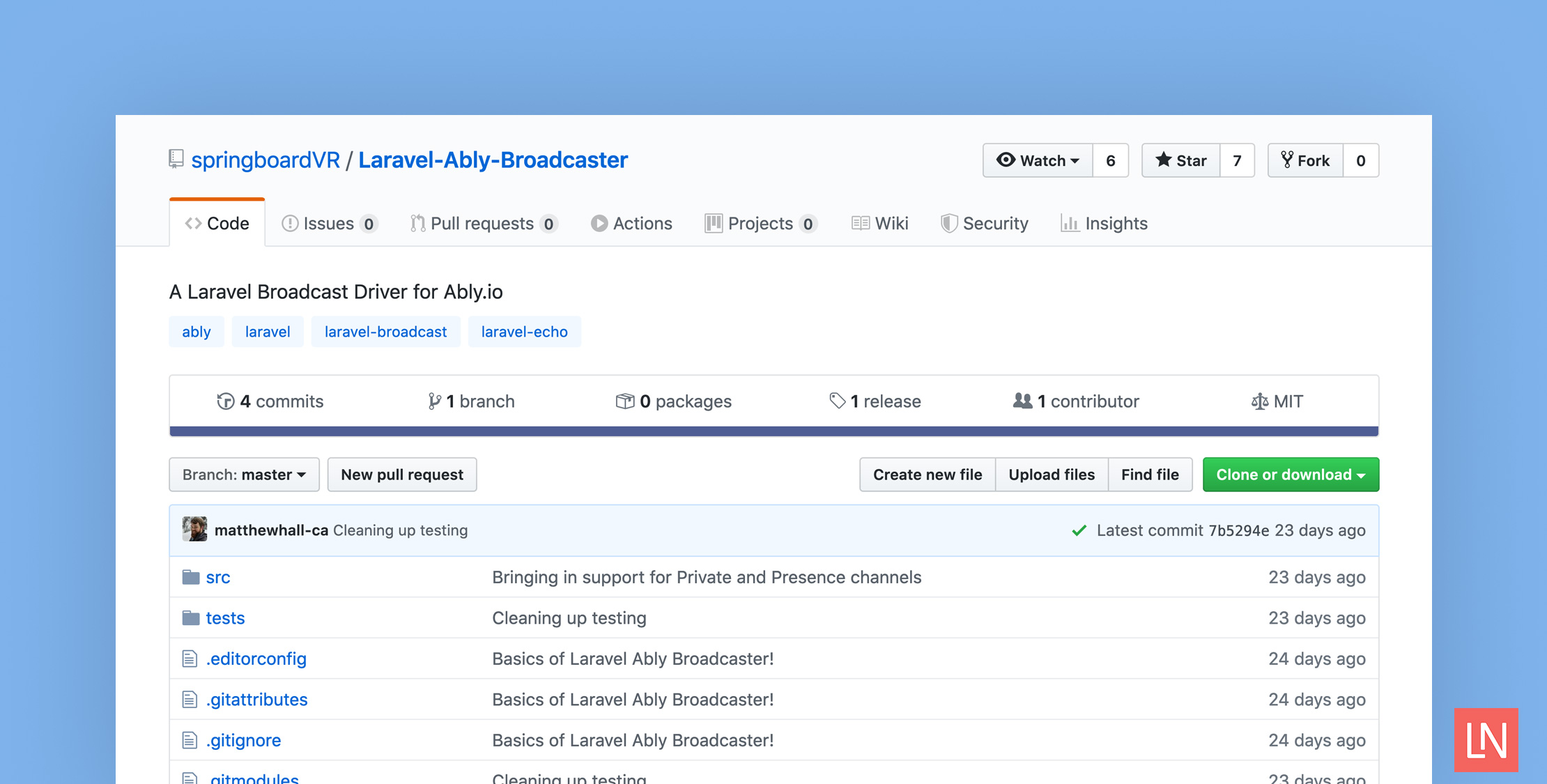 Ably Broadcast Driver for Laravel