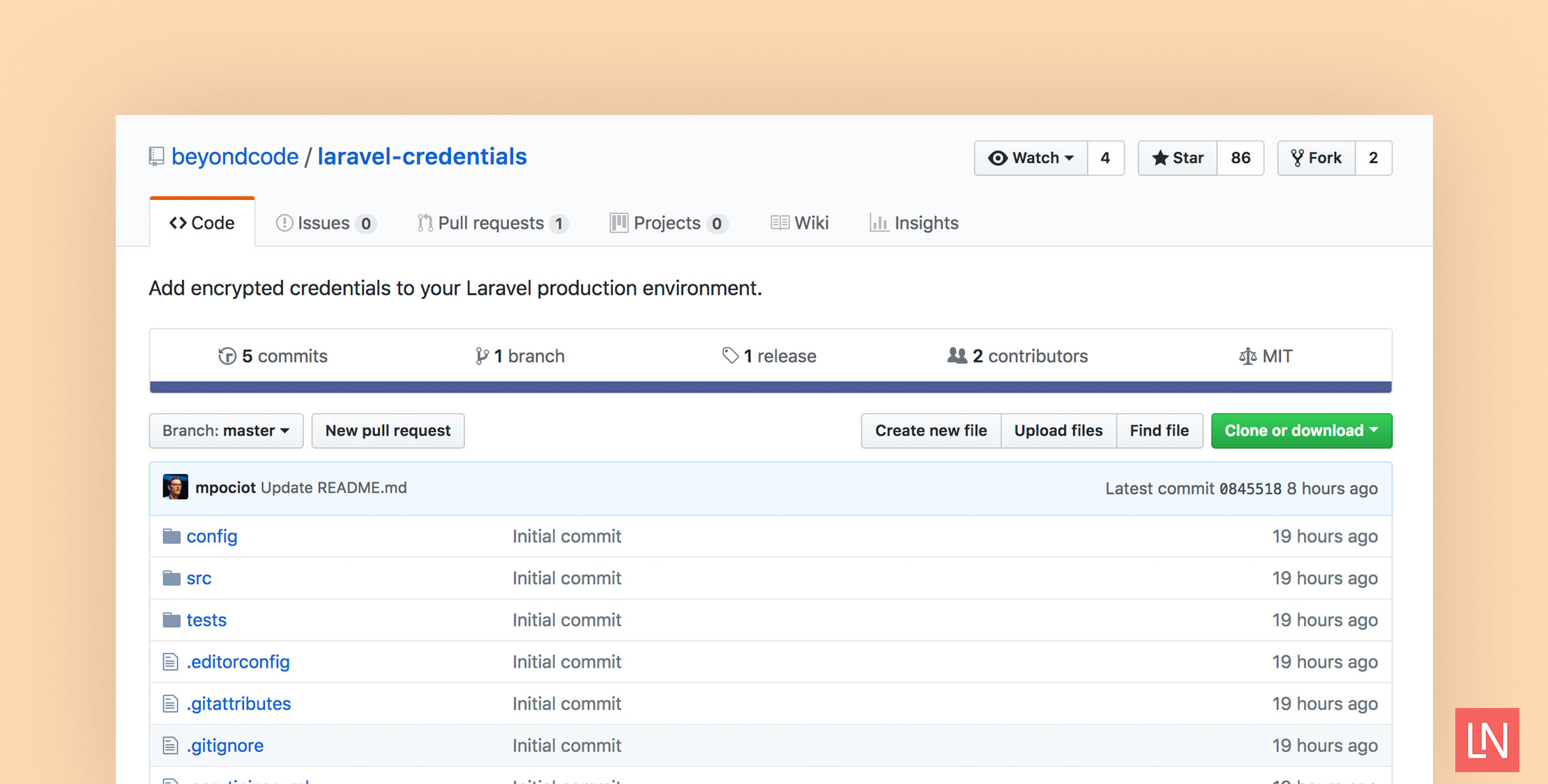 Laravel Credentials Package for Encrypted Application Secrets