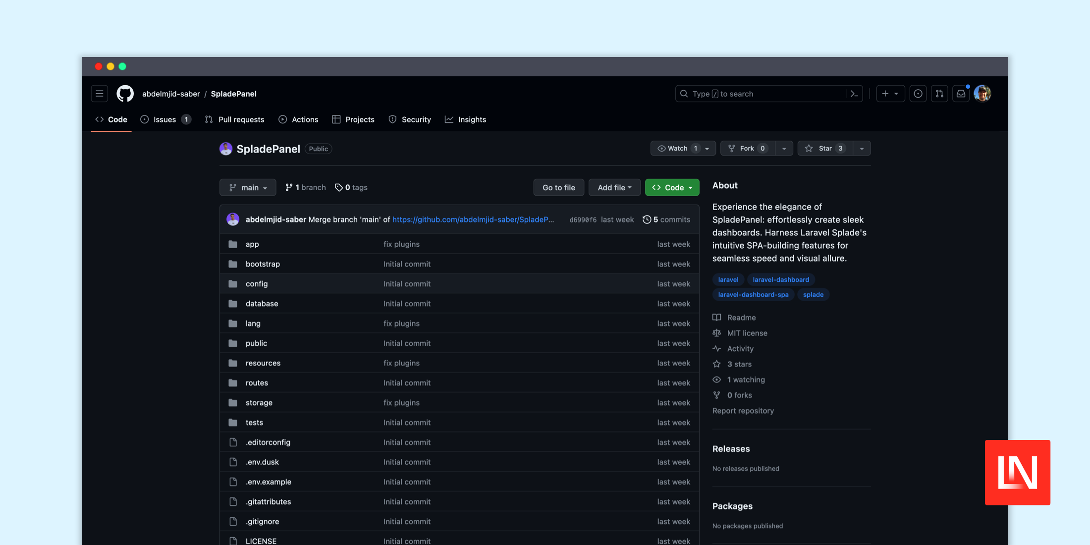 SpladePanel - Create Dashboards using Laravel Splade and Jetstream